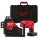 Нівелір лазерний акумуляторний 3D MILWAUKEE M12 3PL-401C (330 |, зелений промінь) (ЗУ + 1Х4А&middot;год + кейс) 4933478102 фото 6