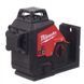 Нівелір лазерний акумуляторний 3D MILWAUKEE M12 3PL-401C (330 |, зелений промінь) (ЗУ + 1Х4А&middot;год + кейс) 4933478102 фото 7
