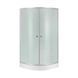 Набір Lidz душова кабіна Latwa SC80x80.SAT.LOW.FR, скло Frost 4 мм + піддон Kupala SD00048657 фото 1