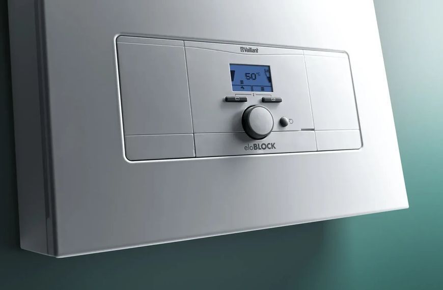 Котел електричний VaillanteloBLOCK VE14/14 ЕU II (7 + 7 кВт) настінний (380 В) з шиною eBus (0010023685) 10023685 фото