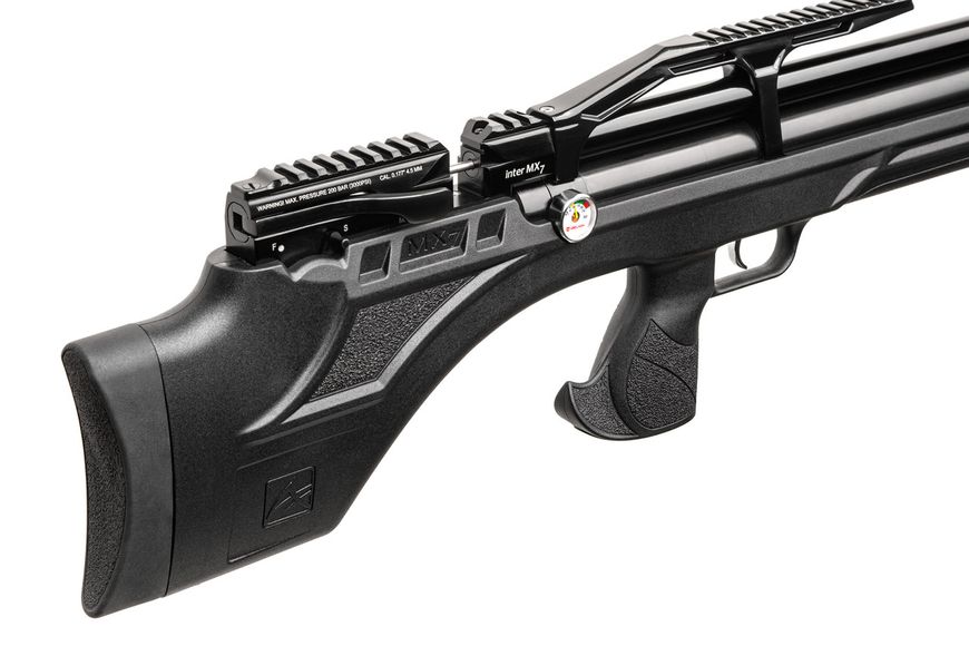 Пневматична PCP гвинтівка Aselkon MX7 Black 1003371 фото