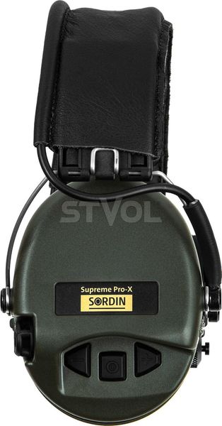Активні навушники SORDIN Supreme Pro X, шкіряне наголов'я 75302-X/L-S фото