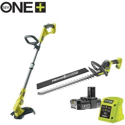 Комплект садовий комбінований RYOBI RY18LT18HTA-120 ONE+ 18В 5133005619 5133005619 фото