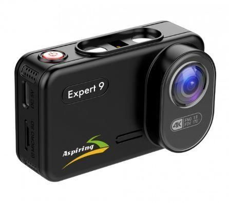 Відеореєстратор Aspiring Expert 9 Speedcam, WI-FI GPS 2K 2 cameras 35754-car фото