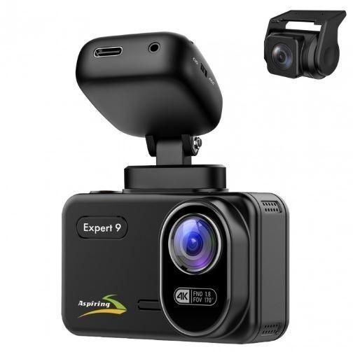 Відеореєстратор Aspiring Expert 9 Speedcam, WI-FI GPS 2K 2 cameras 35754-car фото