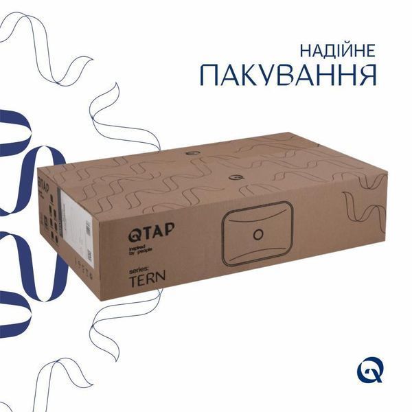 Раковина-чаша Qtap Tern 610x350x135 White QT17118140W SD00052922 фото