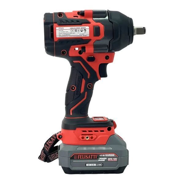 Гайковерт ударний акумуляторний FELISATTI FT1572 (850Nm, 1/2"/ без Аккум. и ЗУ) (посадка Makita) FT1572 фото