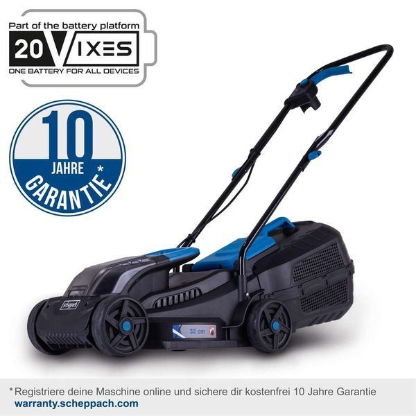 Газонокосарка акумуляторна Scheppach BC-MP320-X Set L 5911413403 5911413403 фото