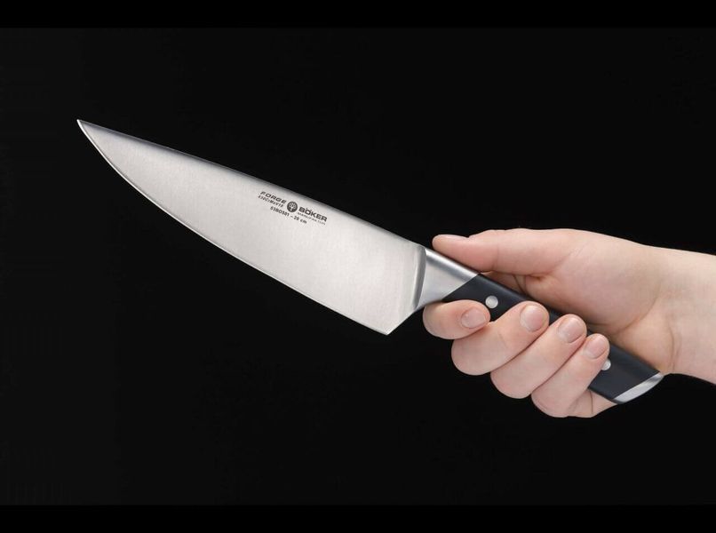 Шефський кований кухонний ніж Boker Forge Chefmesser 03BO501 фото