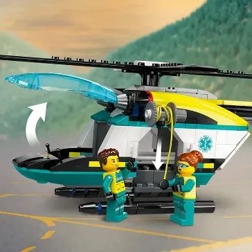Конструктор LEGO City Вертолет аварийно-спасательной службы 226 деталей (60405) 60405L фото