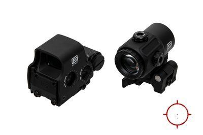 Комплект EOTech приціл коліматорний EXPS3-2 з компактним збільшувачем G43 3х HHS VI фото