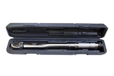 Ключ динамометричний клацального типу 'Profi''19-110 Нм 3/8', у пластиковому футлярі (Taiwan) F-1202ключ 49593(for) фото