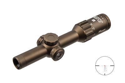 Приціл оптичний SIG Optics TANGO6T 1-6X24MM, 30MM, FFP, DWLR6 ILLUM, FDE, SDMR SOT61239 фото