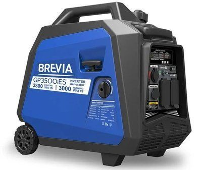 Генератор инверторный бензиновый с электростартером Brevia GP3500iES 3 кВт (ном 3.3 кВт) GP3500iES(L) фото