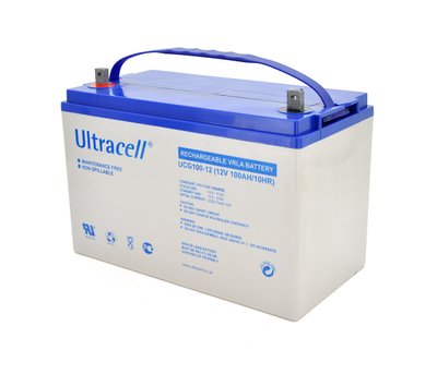 Акумуляторна батарея Ultracell UCG100-12 GEL 12V 100 Ah (328 x 173 x 232) White Q1/48 U_28065 фото