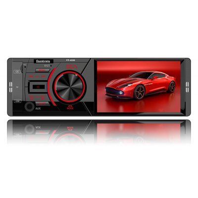 Автомагнітола FANTOM FP-4080 Black/Multicolor 60155 фото