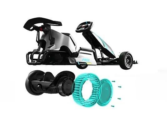 Карт Segway-Ninebot GoKart PRO 2 сіро-блакитний AA.04.04.01.0004 фото