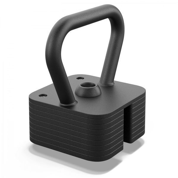 Гиря регульована Zipro Kettlebell SQUARE 19 кг 5902659844491 фото