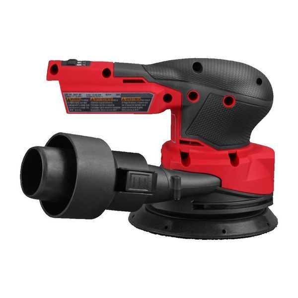 Шліфмашина ексцентрикова акумуляторна безщіткова MILWAUKEE, M18 FROS125-502X, діаметр 125мм (зарядний пристрій М12-18 FC. 2 акум 4933498254 фото