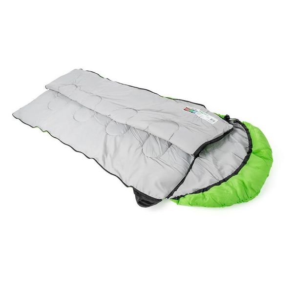 Спальный мешок Кемпинг PEAK 200R с капюшоном GREEN (4823082715008) 4823082715008 фото