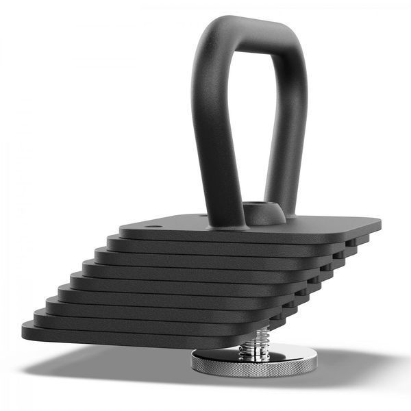 Гиря регульована Zipro Kettlebell SQUARE 19 кг 5902659844491 фото