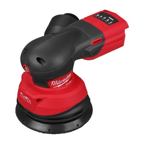 Шліфмашина ексцентрикова акумуляторна безщіткова MILWAUKEE, M18 FROS125-502X, діаметр 125мм (зарядний пристрій М12-18 FC. 2 акум 4933498254 фото