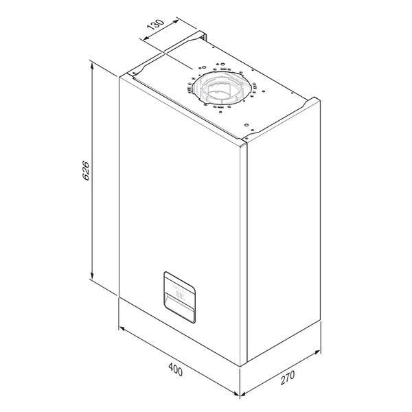 Двоконтурний конденсаційний газовий котел Protherm Puma Condens 24/28 MKV-AS/1 (H-UA) (0010026149) 10026149 фото