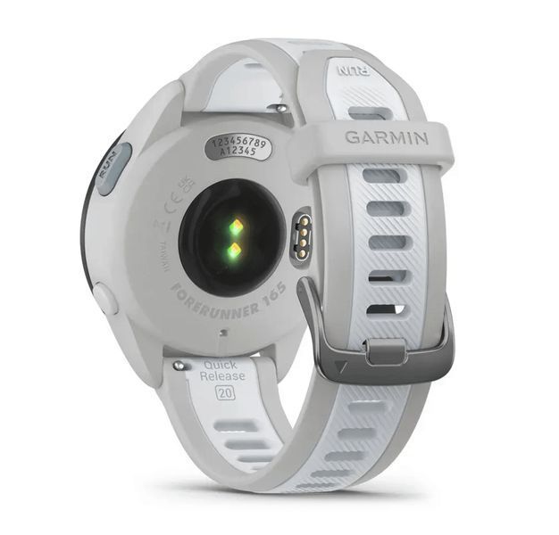 Часы Garmin Forerunner 165 Mist Gray Whitestone 010-02863-21 010-02863-21 фото