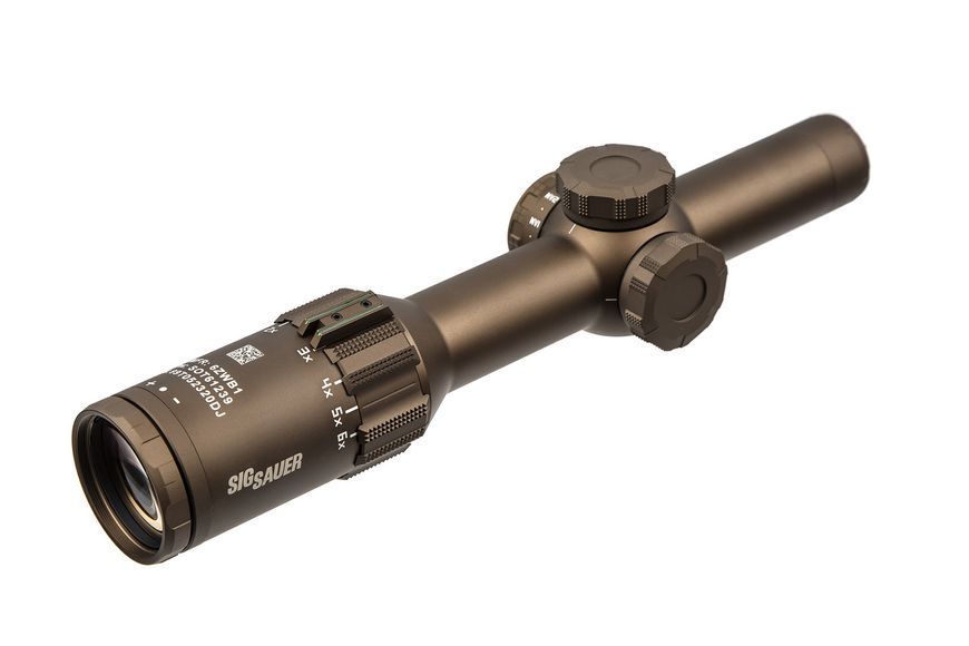 Приціл оптичний SIG Optics TANGO6T 1-6X24MM, 30MM, FFP, DWLR6 ILLUM, FDE, SDMR SOT61239 фото