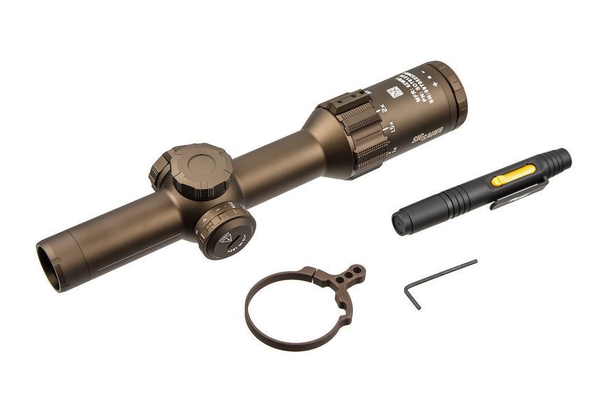 Приціл оптичний SIG Optics TANGO6T 1-6X24MM, 30MM, FFP, DWLR6 ILLUM, FDE, SDMR SOT61239 фото