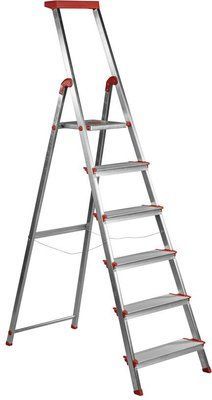 Драбина Rolser Escalera Brico 220 6 широких щаблів (BRI028) 930804 фото
