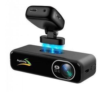Відеореєстратор Aspiring AT320 UHD 4K Speedcam WiFi GPS 50605-car фото