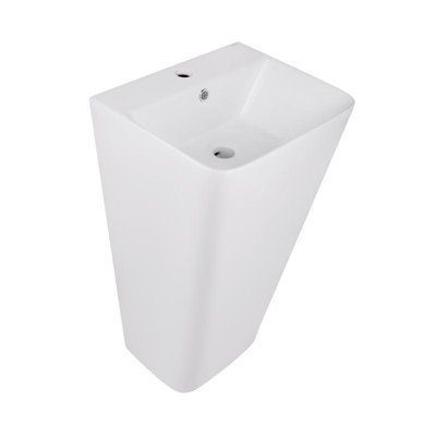 Раковина для підлоги моноблок Qtap Tern 440х380х830mm White QT1711G302WN SD00053088 фото