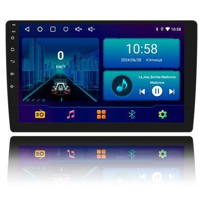 Автомагнітола FANTOM FP-9060 Black/Multicolor 60156 фото
