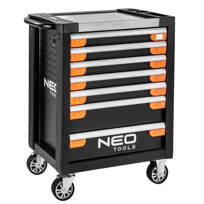 Шафа-візок інструментальний NEO, 7 ящиків, 810x465x825мм, 200 кг 84-220 фото