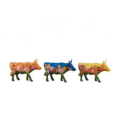 Набір колекційних статуеток Cow Parade Art Pack tulips 10 х 6 см 46606 46606 фото