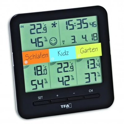 Термогигрометр цифровой TFA «Klima@Home» WeatherHub 30306001.IT 30306001.IT фото