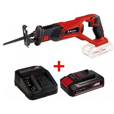 Пила шабельна Einhell TE-AP 18/22 Li Solo + зарядний пристрій і акумулятор 18V 2 5 Аh 4326300K 4326300K фото