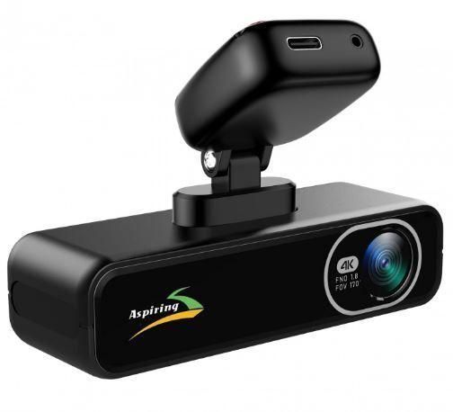 Відеореєстратор Aspiring AT320 UHD 4K Speedcam WiFi GPS 50605-car фото