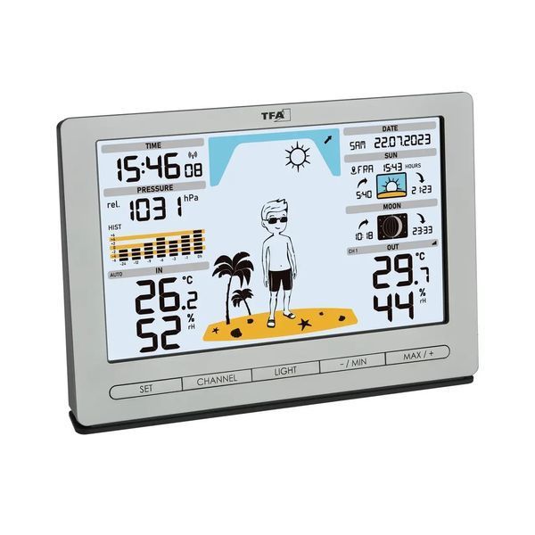Метеостанція TFA METEO JACK 35.1097.54 срібляста 35109754 35109754 фото