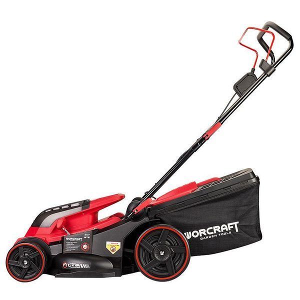 Акумуляторна безщіткова газонокосарка WORCRAFT CLM‑S40LiBL 13278W фото