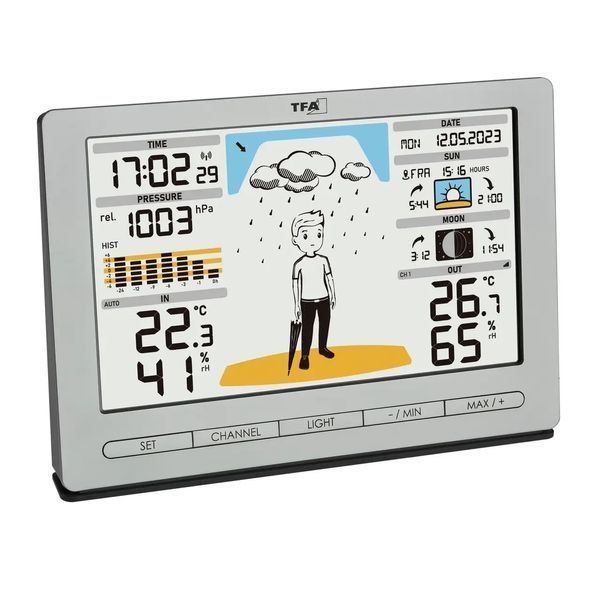 Метеостанція TFA METEO JACK 35.1097.54 срібляста 35109754 35109754 фото