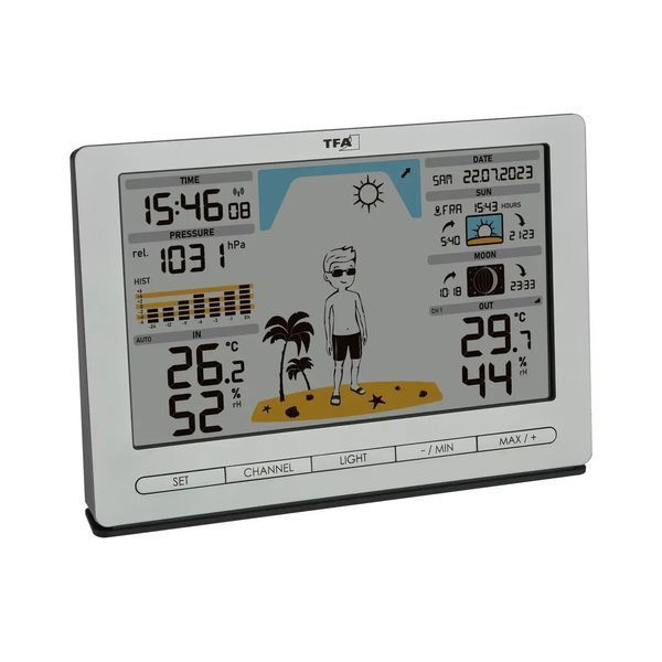 Метеостанція TFA METEO JACK 35.1097.54 срібляста 35109754 35109754 фото
