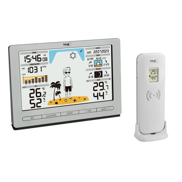 Метеостанція TFA METEO JACK 35.1097.54 срібляста 35109754 35109754 фото