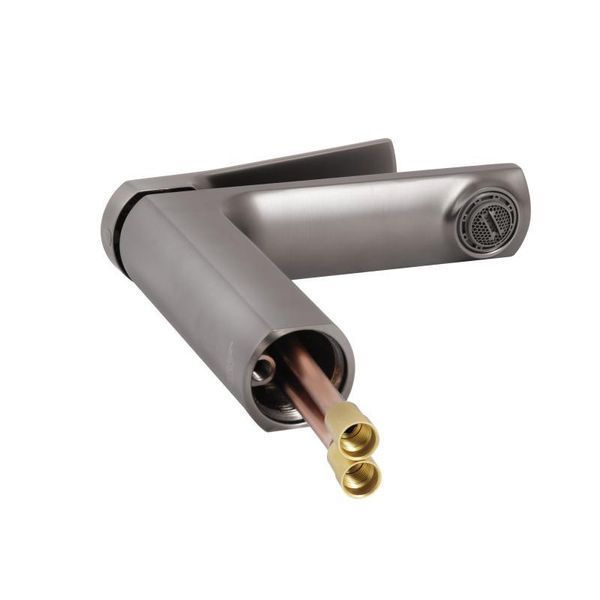 Змішувач для раковини Qtap Slavonice QTSLA270GMB45924 Gunmetal Black PVD SD00052048 фото