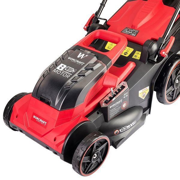Акумуляторна безщіткова газонокосарка WORCRAFT CLM‑S40LiBL 13278W фото