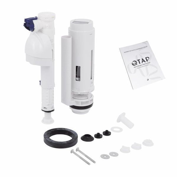 Унітаз підлоговий Qtap Swan Ultra Quiet з сидінням Soft-close 640x360x835 мм QT16222182TW White SD00053263 фото