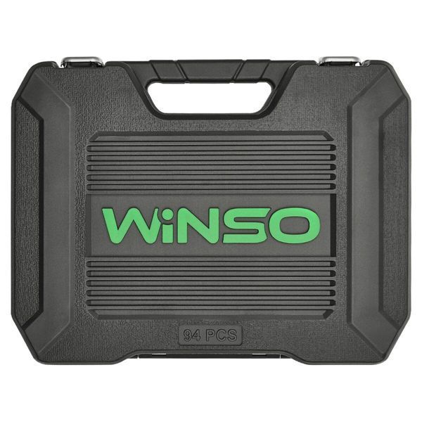 Професійний набір інструментів в кейсі Winso Pro 1/2", 1/4" 72 T, CR-V, 94од. 924094 924094(L) фото