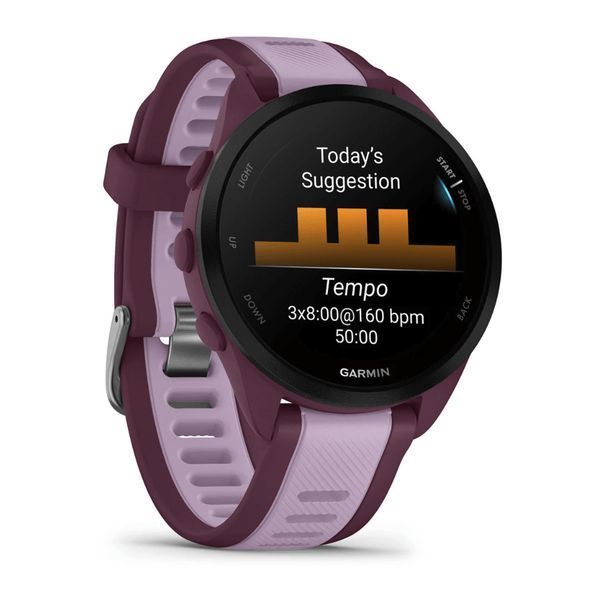 Часы Garmin Forerunner 165 Music Berry/Lilac 010-02863-33 010-02863-33 фото