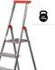 Драбина Rolser Escalera Brico 220 6 широких щаблів (BRI028) 930804 фото 3